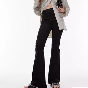 TOPSHOP jamie flare jeans.
